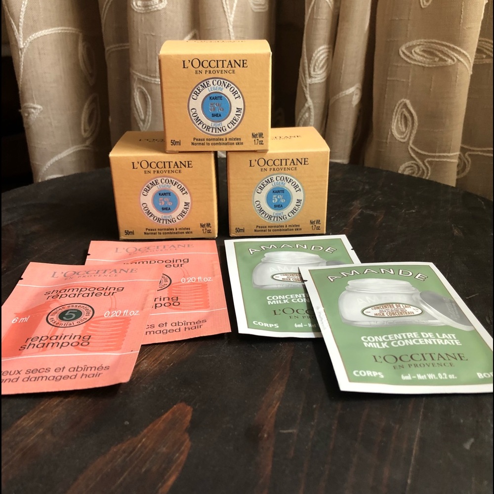 (3) L’Occitane 5% Shea Comforting Creams 1.7 oz